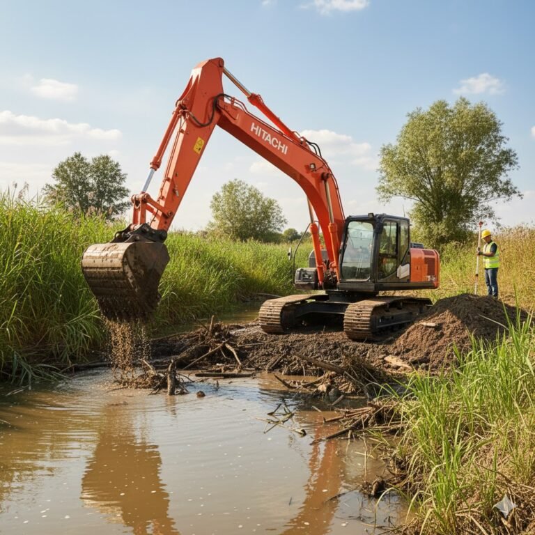 6. Jasa Normalisasi Parit & Sungai Kecil