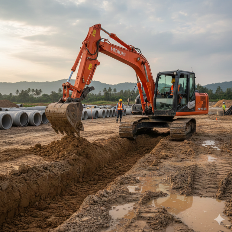 Penggalian Parit & Drainase